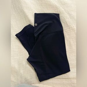 Black lululemon align leggings 25”